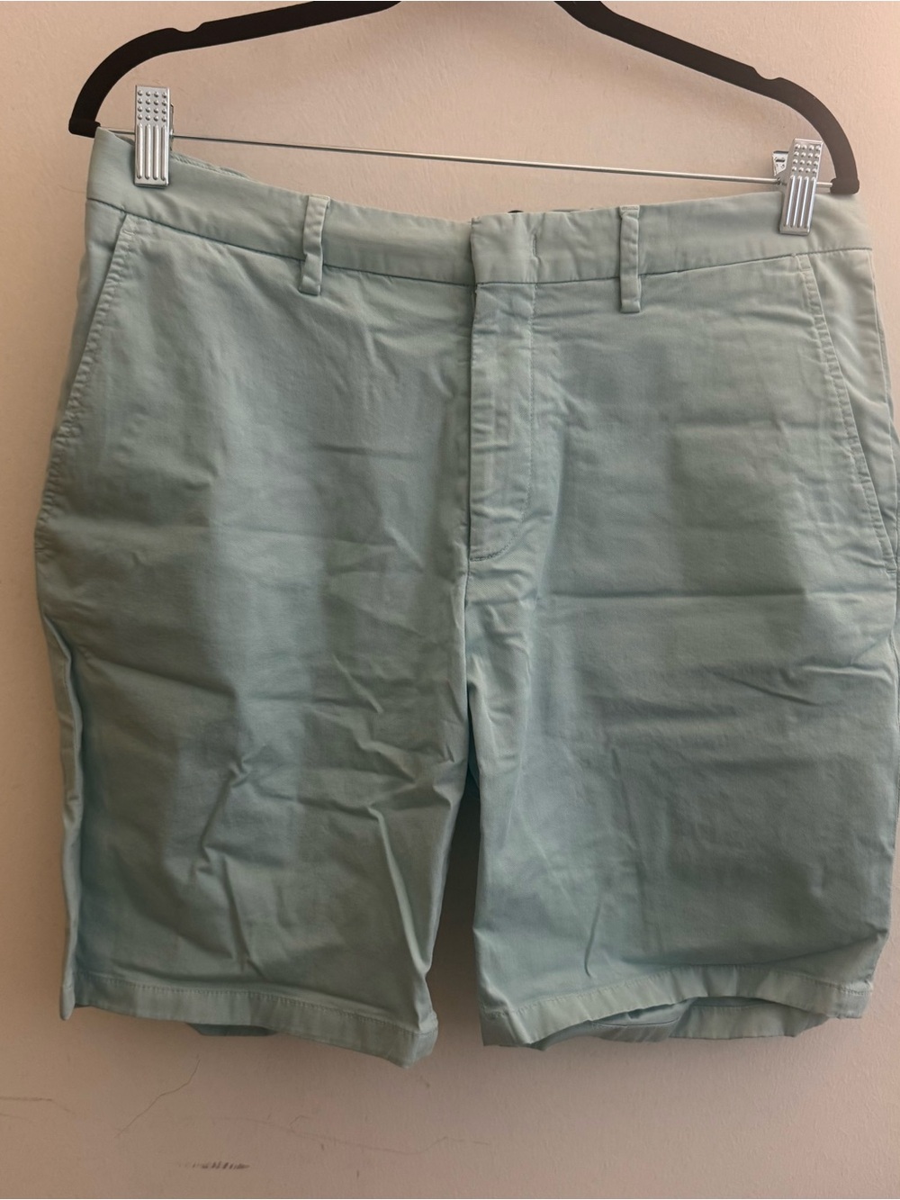 Vilebrequin Men's Light Aqua Flat-Front Shorts